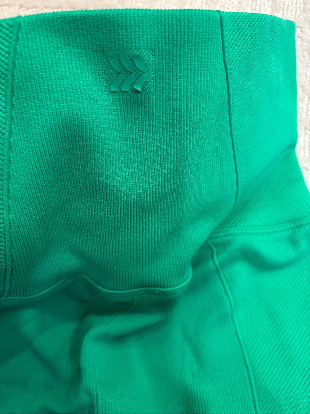 All in Motion Kelly Green Matching Activewear Set Biker Shorts Sports Bra XS